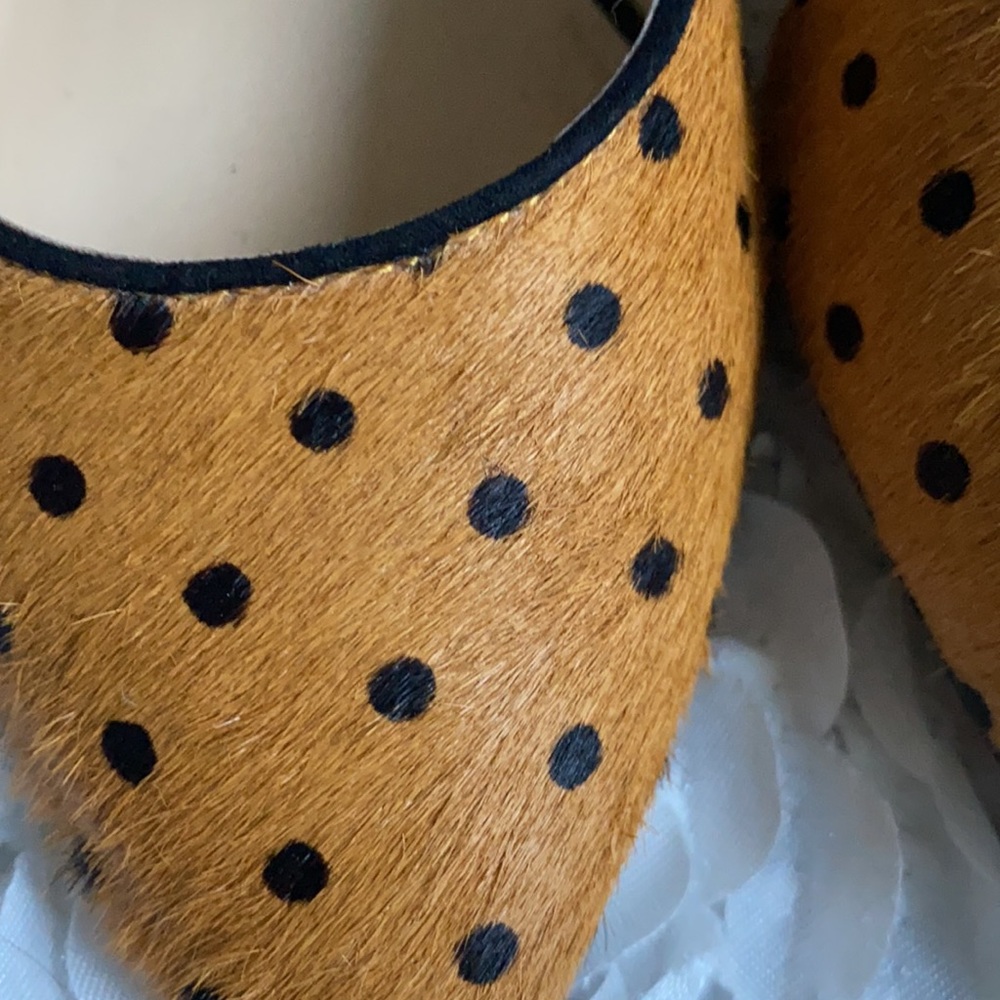 . Sole Society brown calf hair heels size 6 - Picture 2 of 4